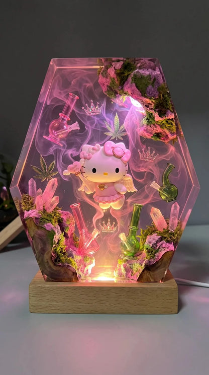 Halloween Resin Lamps